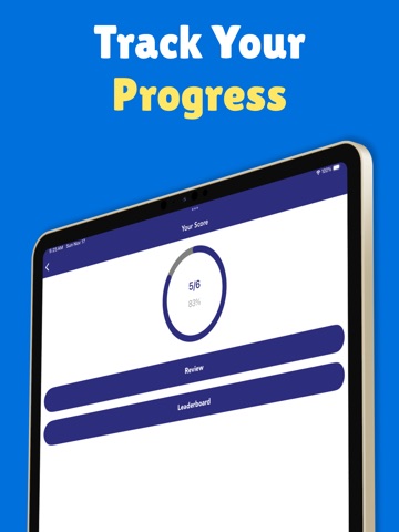 Michigan DMV Permit Test 2025 iPad screenshot