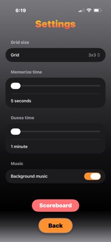 Memory Puzzle Game Mind Teaser iPhone screenshot