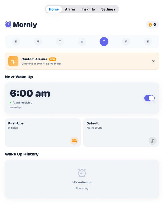 Waykup Smart: Alarm Clock