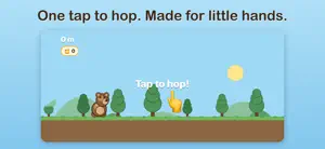 HoneyHop: Bear Runner for Kids screenshot 2