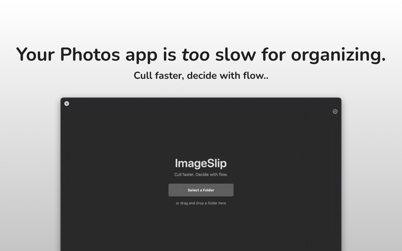 ImageSlip app screenshot