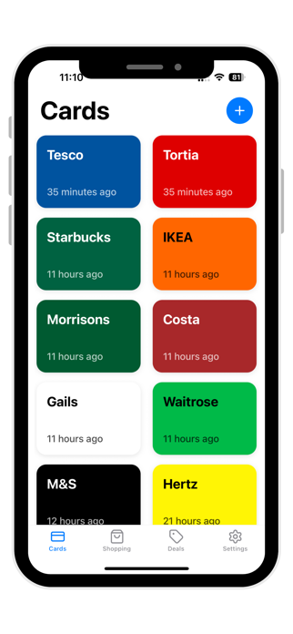 SmartCards: Store Card Screenshot 1 of 8