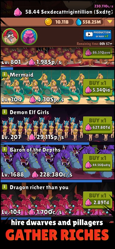 Hero Hero Clicker - Idle Games screenshot 4