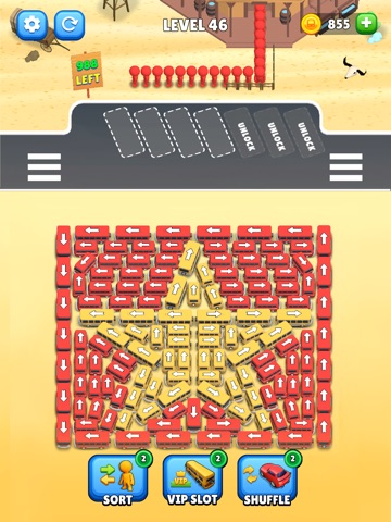 Bus Traffic: Car Puzzle 3D iPad screenshot