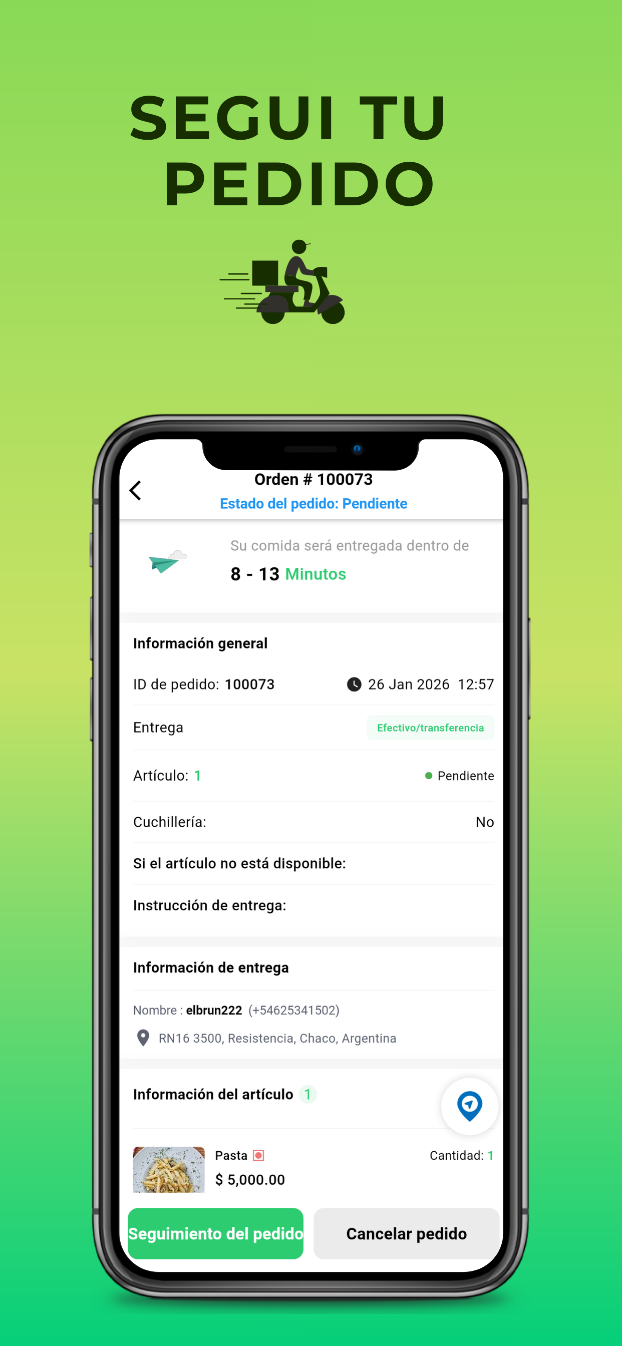 Menu Now - Comida Rapida screenshot 5