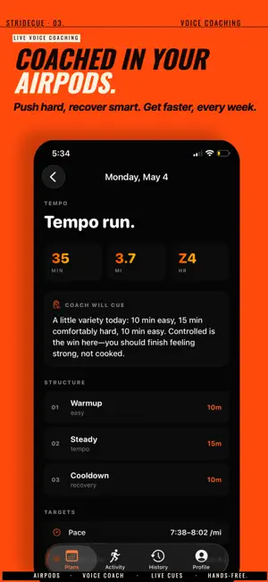 StrideCue: AI Cadence Coach screenshot 3