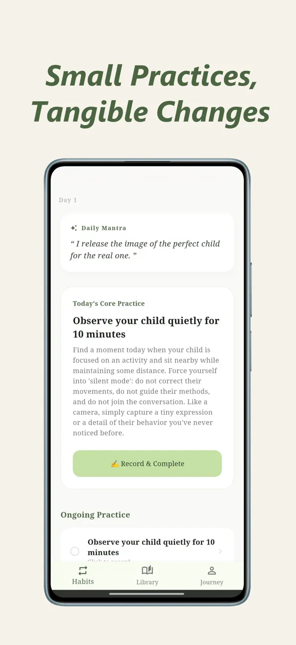 Screenshot #1 pour Awake Parent: Calm Parenting
