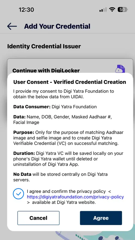 Digi Yatra screenshot 3 of 9