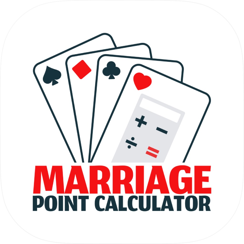 Apple App Store cover for MarriagePointCalculator (MPC)