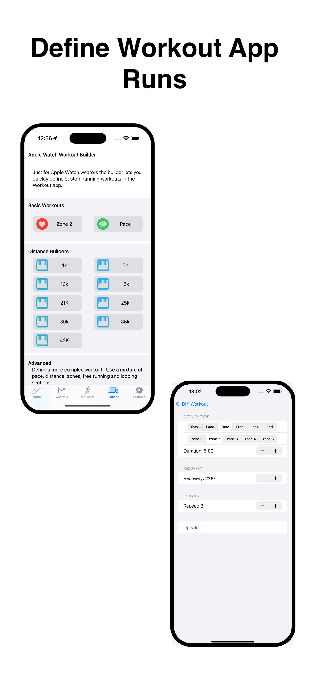 Run Stats:Journal & Insights
