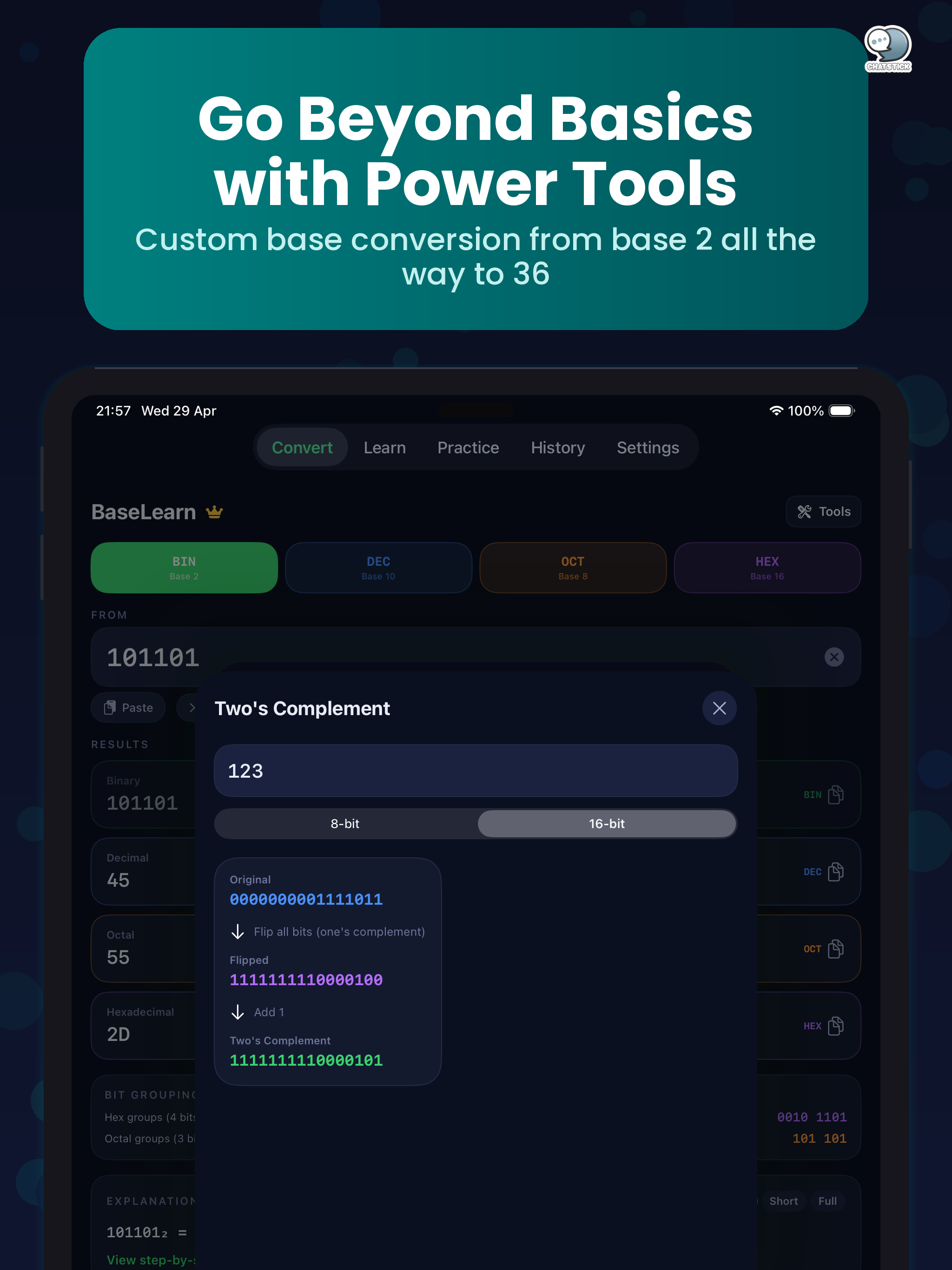 BaseLearn by ChatStick