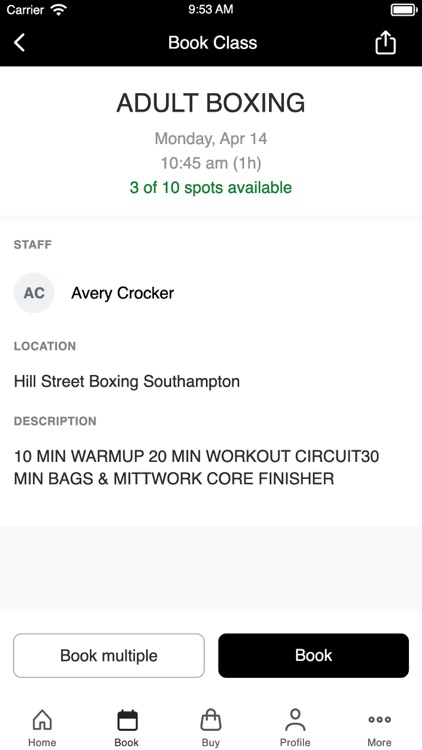 Hill Street Boxing
