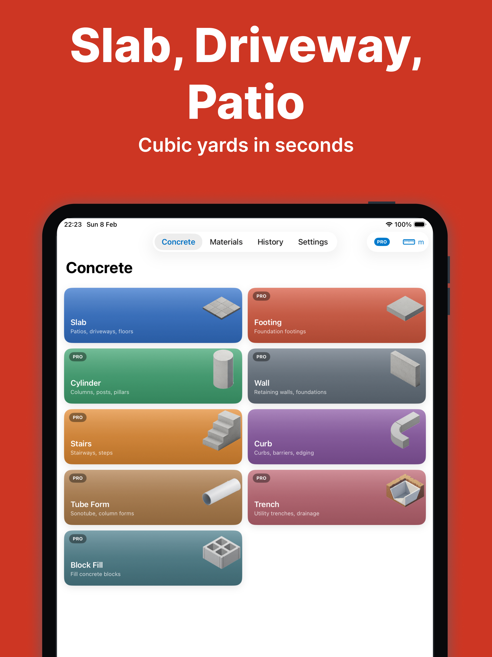 Concrete Calculator - Slab screenshot 10