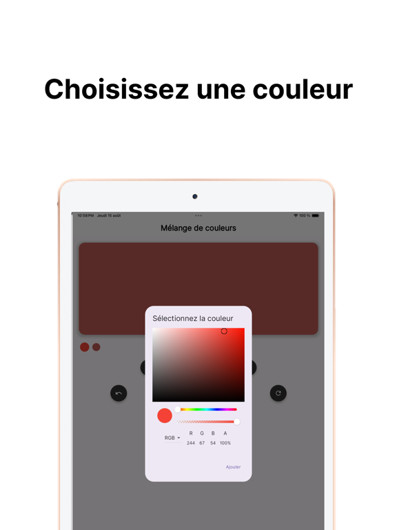 Screenshot #5 pour Color Mixing - create colors