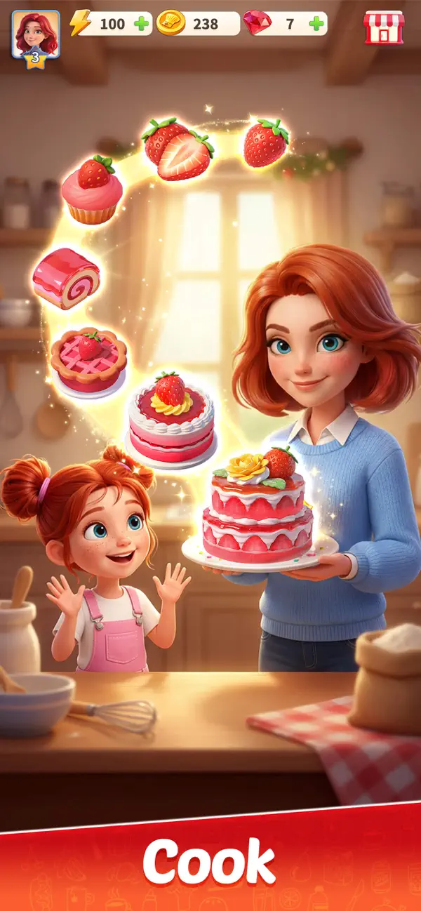 #2. Her Comeback: Merge & Story (iOS) Przez: Judian Technology International