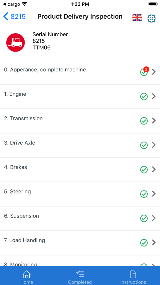 #3. Kalmar PDT (iOS) Podle: Kalmar Finland Oy