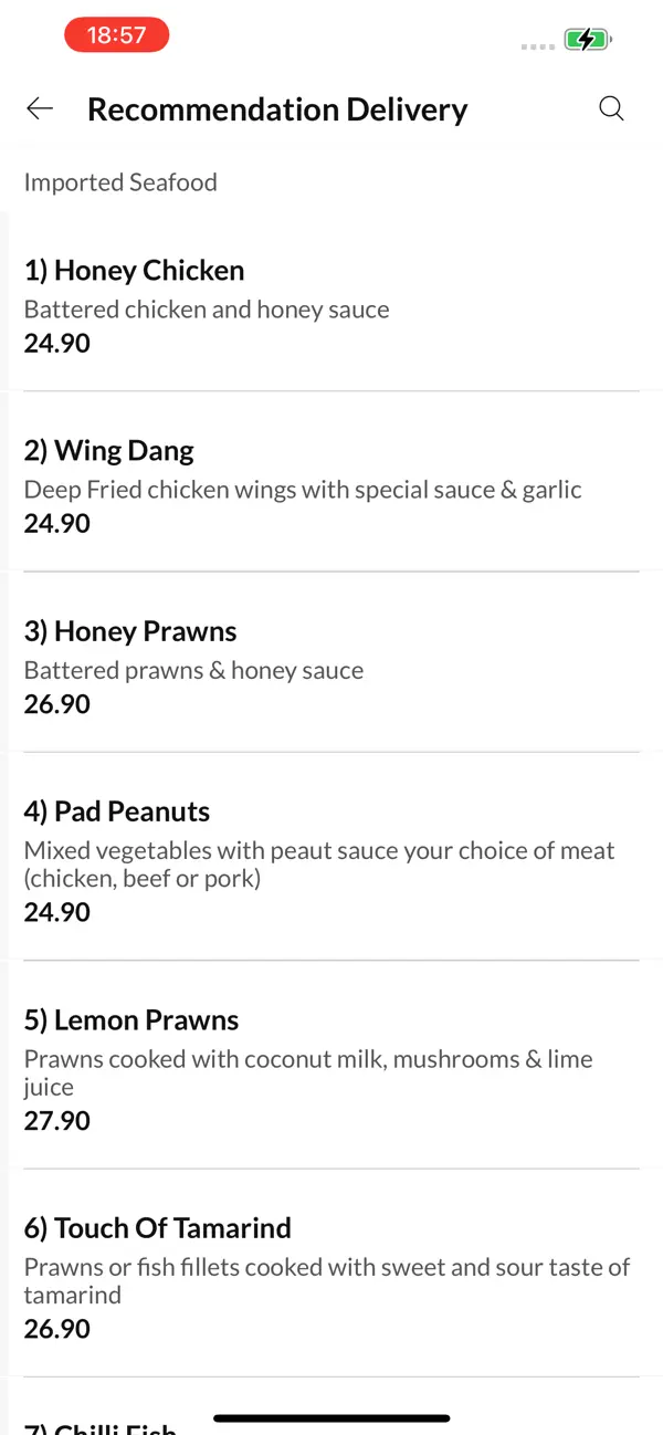 Screenshot #3 pour Carramar Thai Kitchen