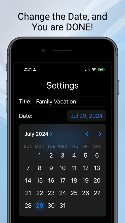 Super-Simple Count Down Widget screenshot-4