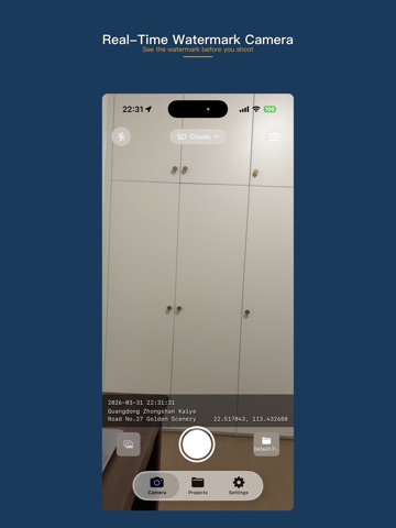 StampCam - Site Camera iPad screenshot