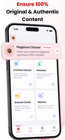 Plagiarism Checker & Detector. Screenshot 1 of 6