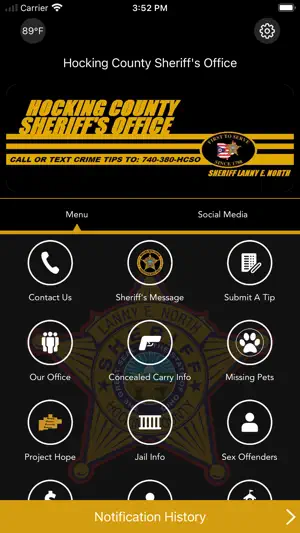 Hocking County Sheriff screenshot 2