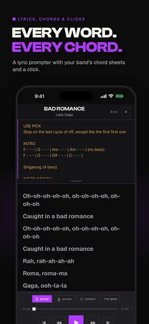 Bandloop: Setlists & Gigs screenshot 2