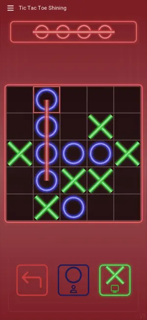 Tic Tac Toe Shining (XO) screenshot 3