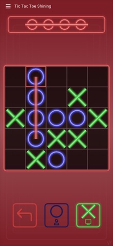 Tic Tac Toe Shining (XO) Screenshot 3 of 5