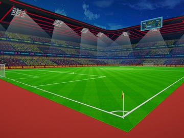 Multiplayer Football Games 3D iPad screenshot