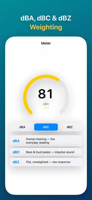 Decibel: Noise & Sound Meter screenshot 4