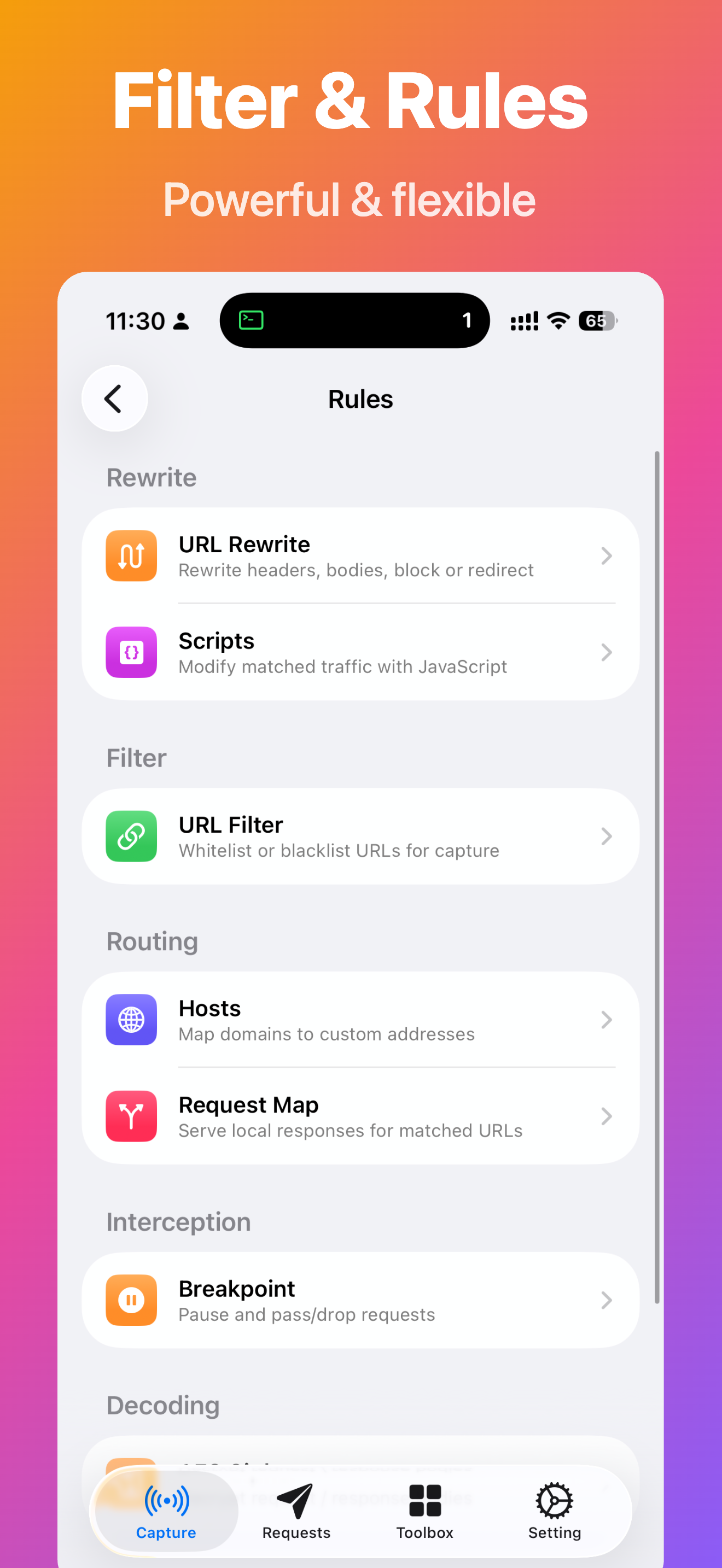 HTTPS Capture Traffic Decrypt screenshot 3