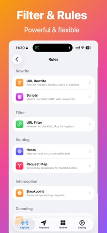 HTTPS Capture Traffic Decrypt iPhone screenshot 3