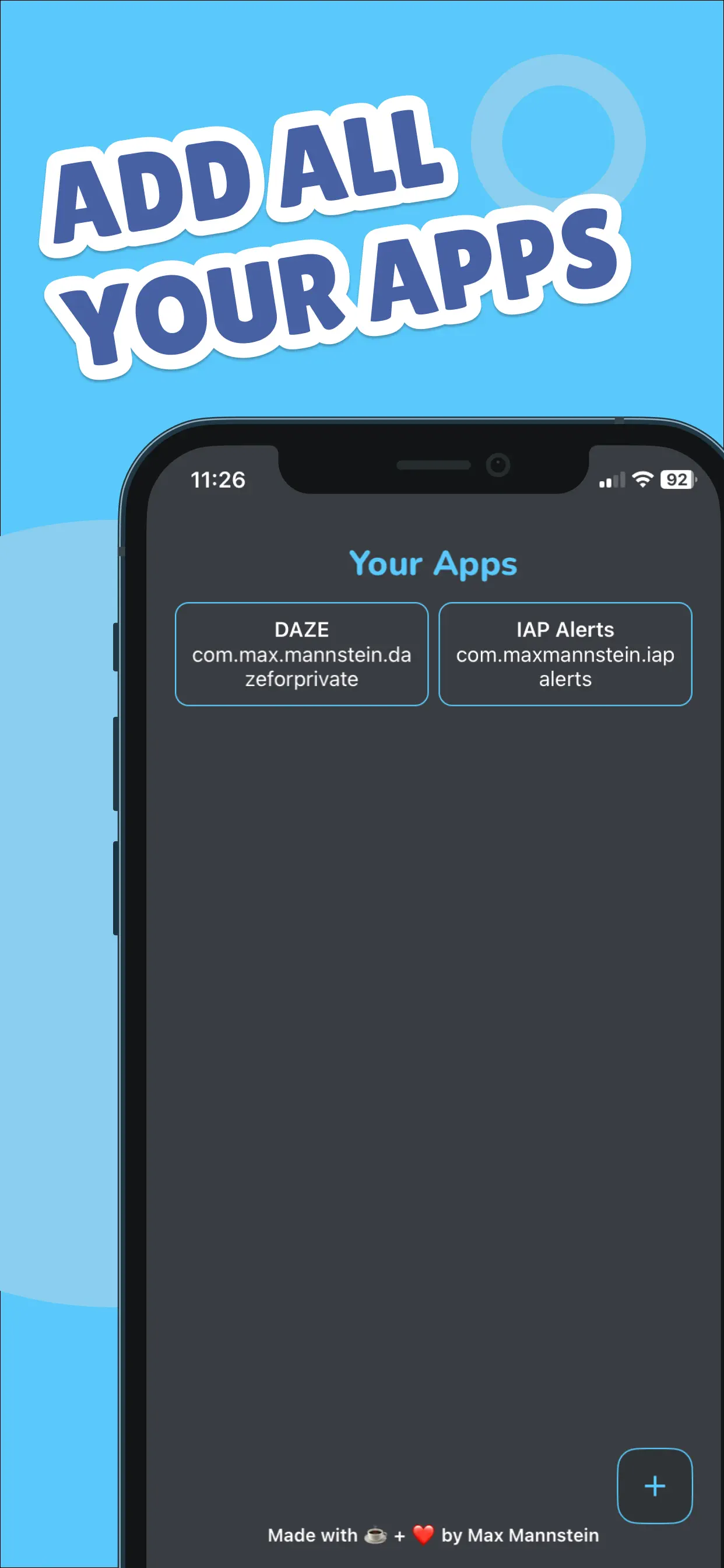 #2. IAP Alerts (iOS) โดย: Max Mannstein