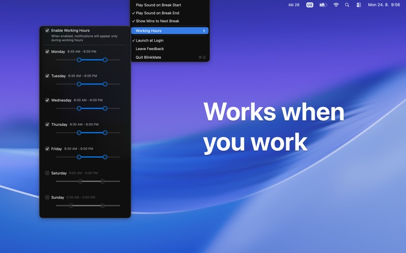 BlinkMate screenshot