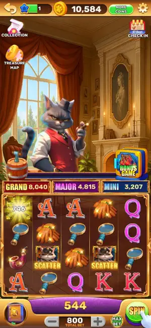 Meowfia Cats: Rich Slots screenshot 1
