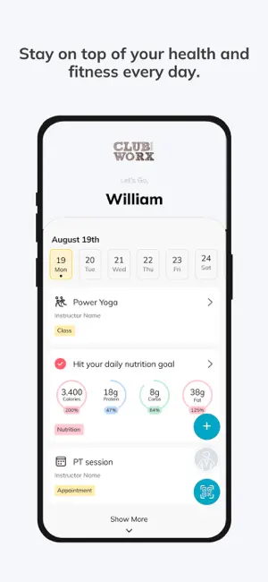ClubWorx Trainer screenshot 2