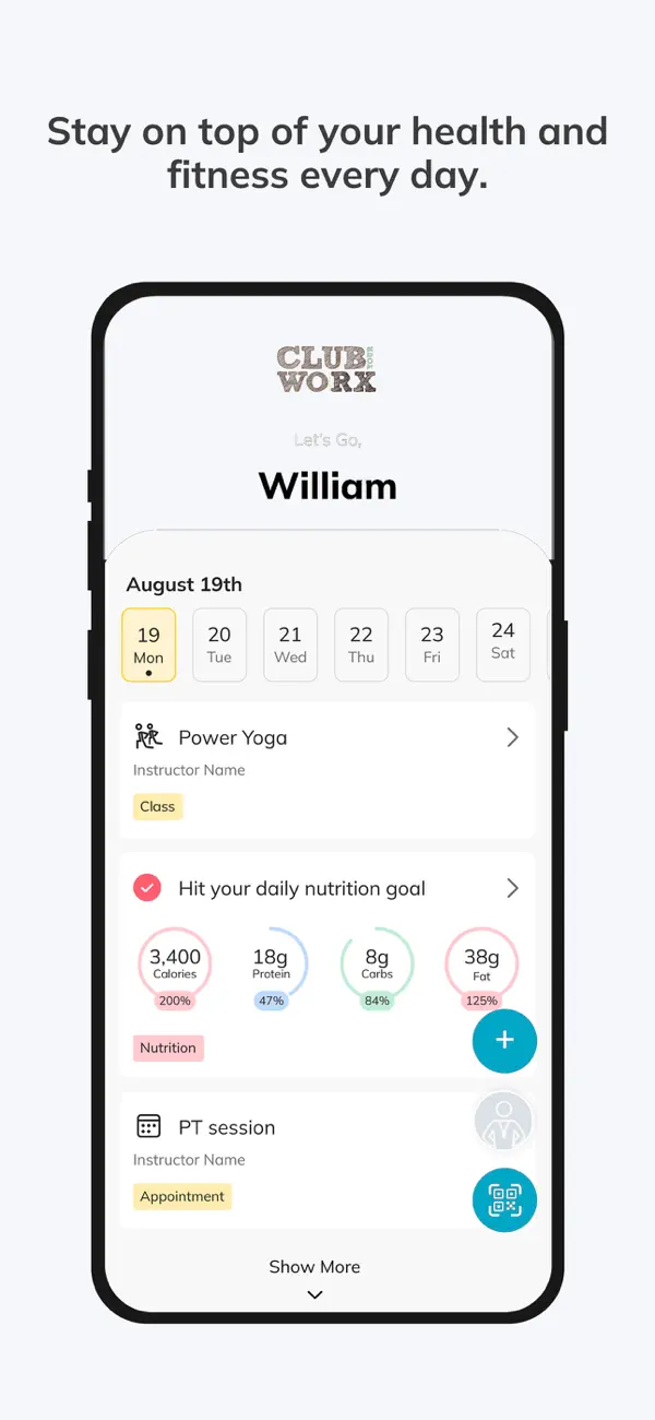 Screenshot #2 pour ClubWorx Trainer