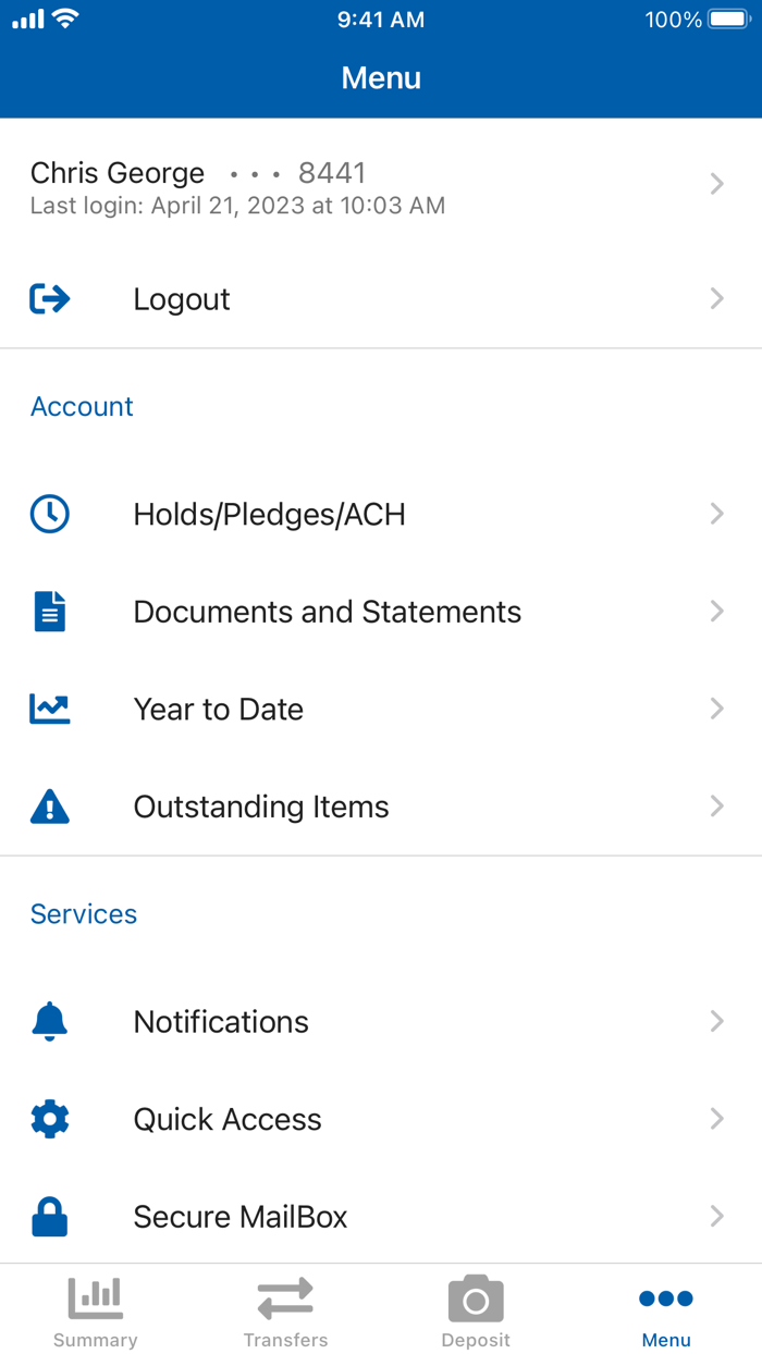 Serve Credit Union Mobile