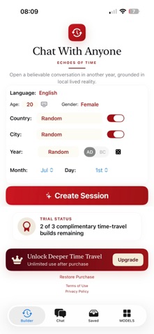 ChatWithAnyone: 离线聊天 screenshot