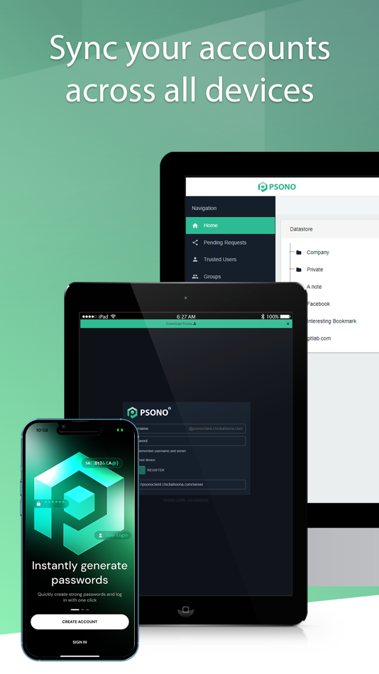 #4. Psono Password Manager (iOS) 由: esaqa GmbH