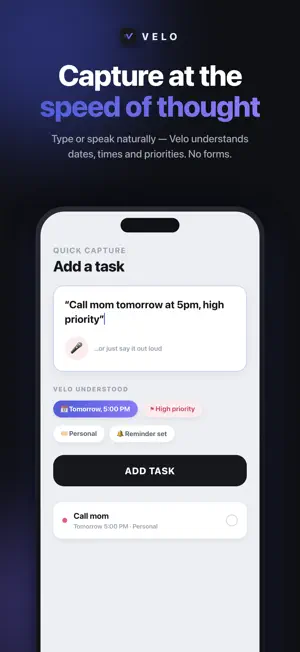 Velo: AI Todo & Offline Tasks screenshot 2