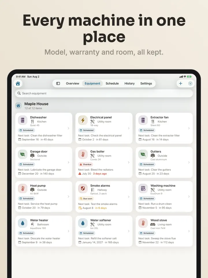 Dwellog on iPad: screenshot 4 of 7