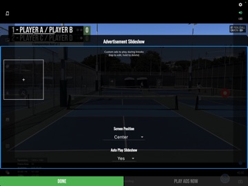 BT Pickleball Camera iPad screenshot