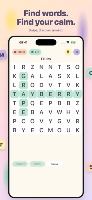 Mêliz: Word Search & Maze screenshot 1