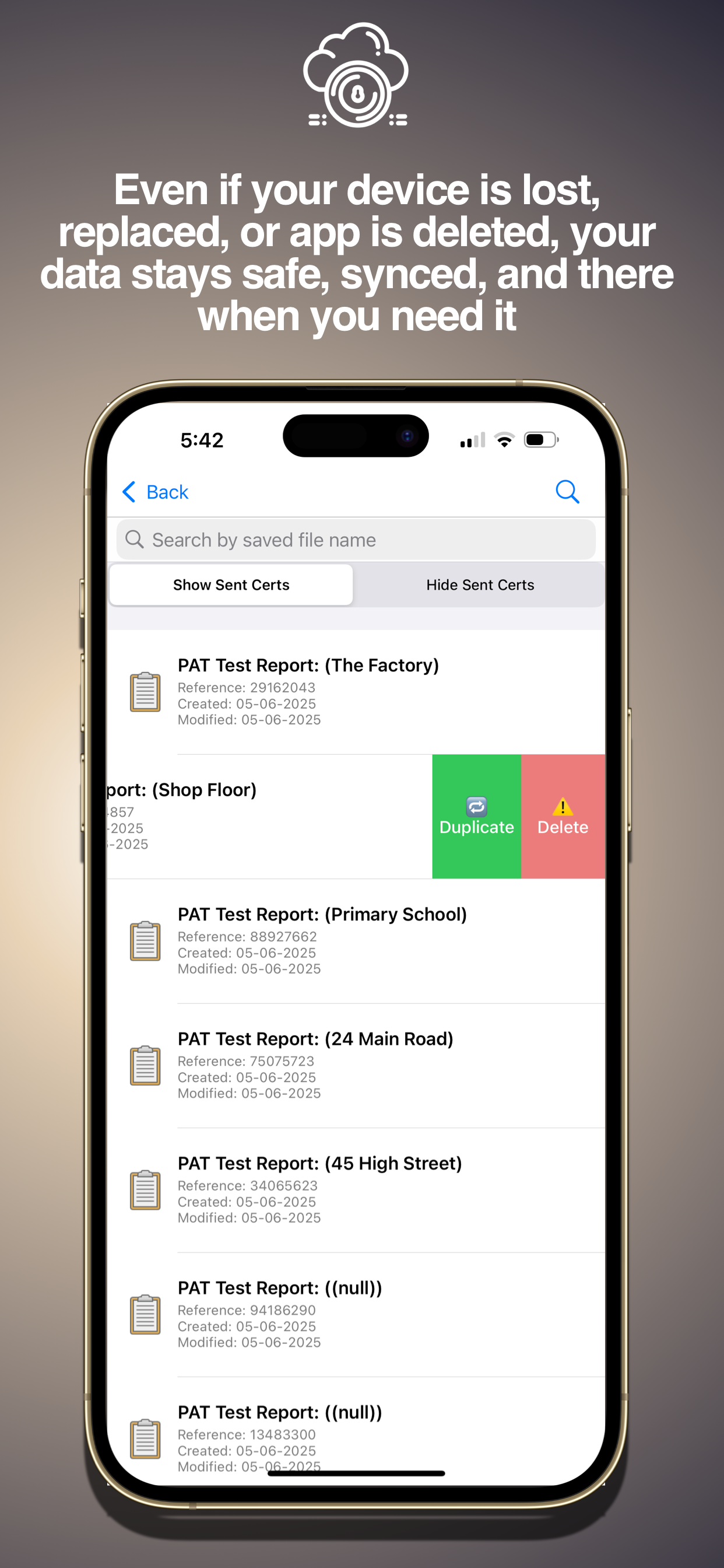 Pat Test Pro screenshot 3
