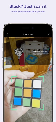 Cube Solver: Scan & Solve Screenshot 1 of 7