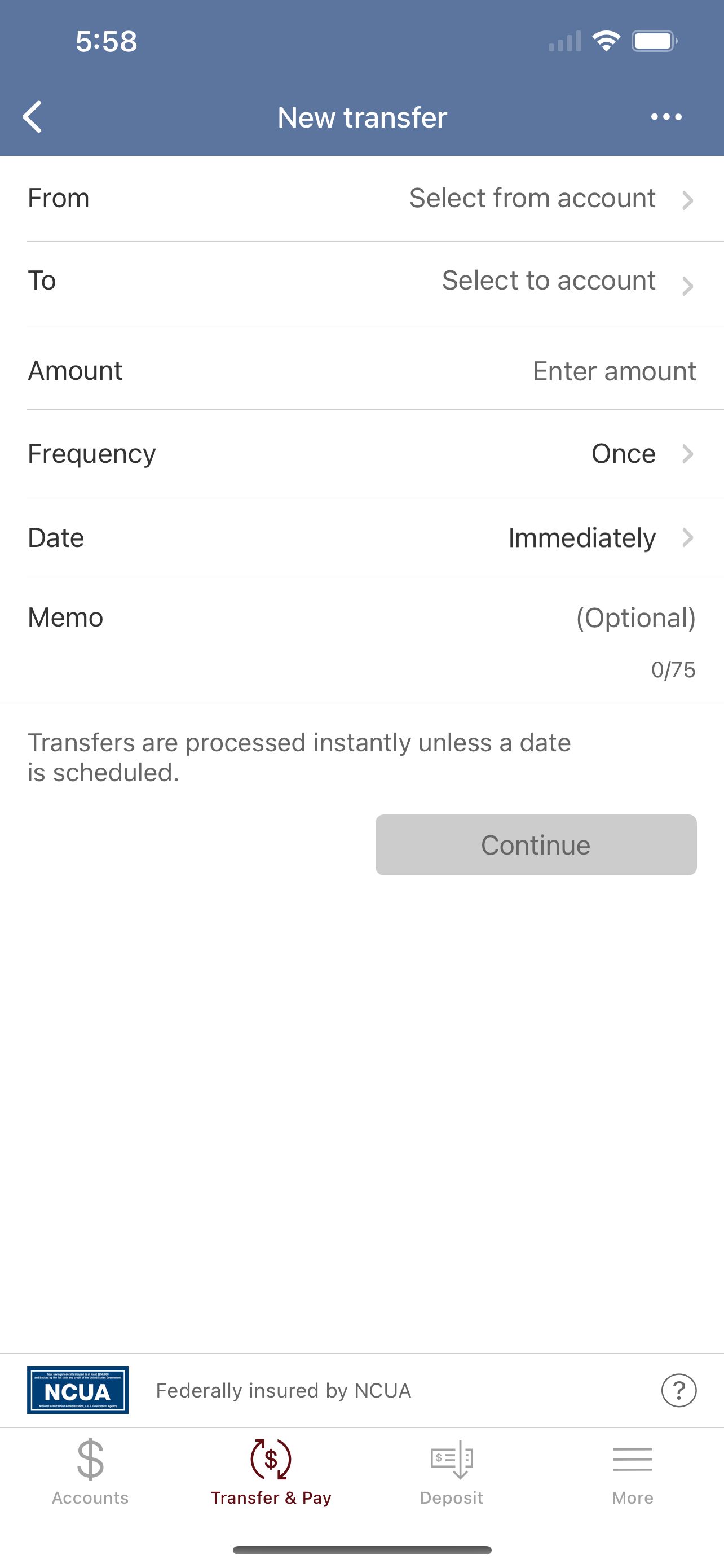 Rockdale FCU Mobile Banking screenshot 3