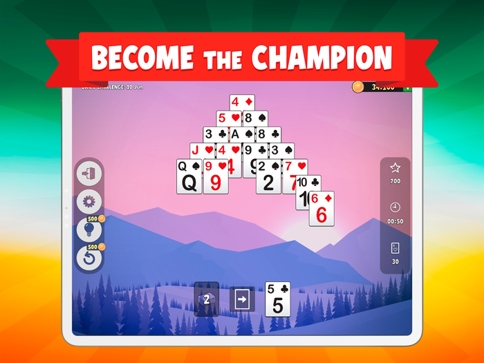 Pyramid Solitaire En Línea