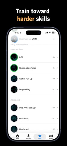CaliFit screenshot