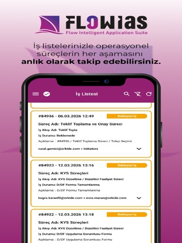 FlowiAS iPad screenshot